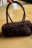 Hick Shearling Barrel Pant Chocolate